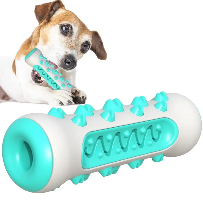 Dog Toy Teething Stick Chewable Teeth Cleaning Bones Dog Toothbrush TPR Safe Puppy Dental Care 1005004845413704