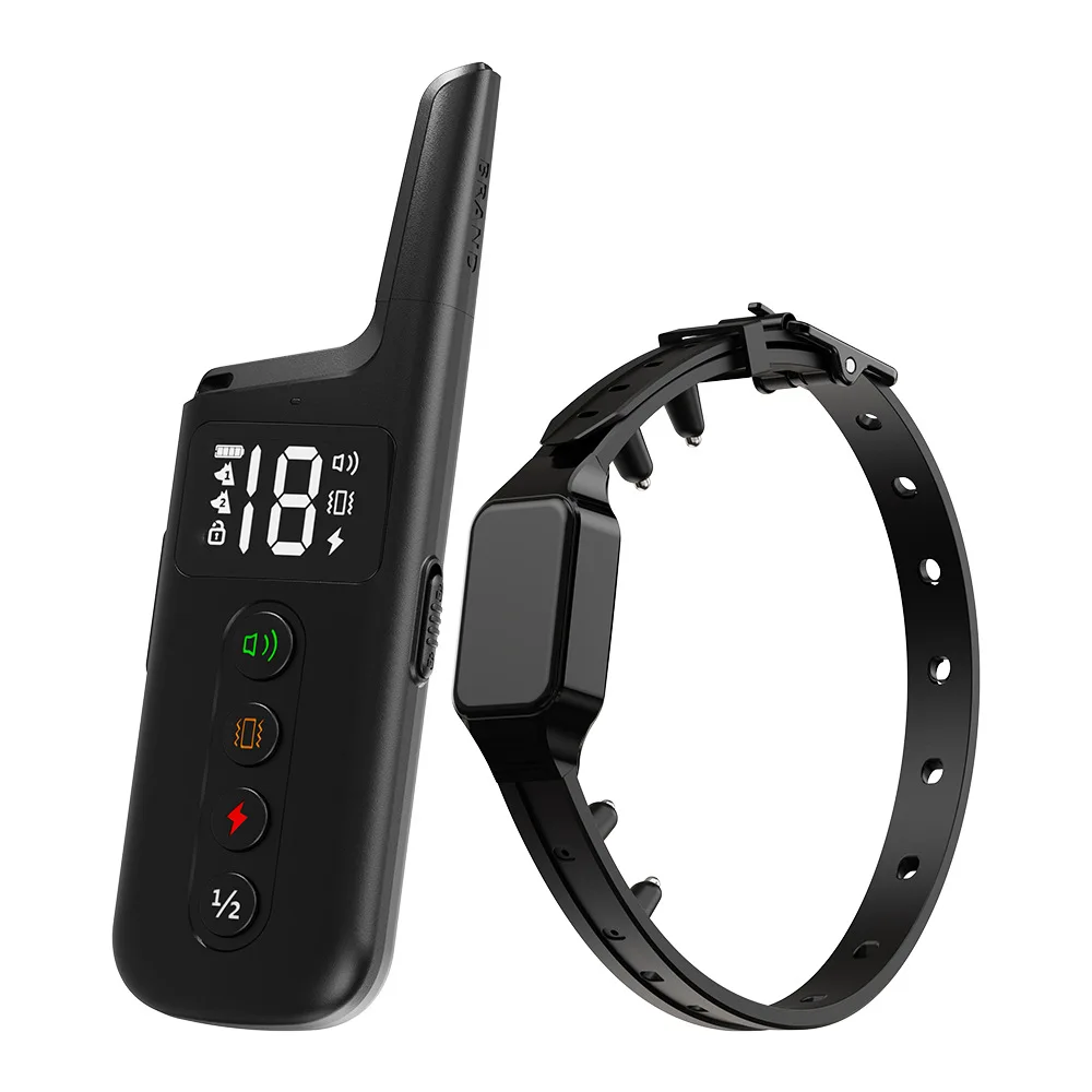 New Surround Training Collar Dog 500m Anti Bark Dog Collar Waterproof Rechargeable Pet Remote 1005005162413670