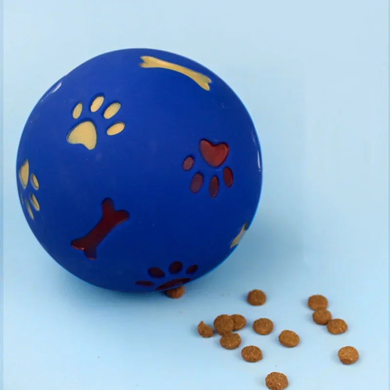 Pet Cat Dog Toy Food Leakage Feeder Treat Ball Rubber Ball Chew Dispenser Interactive Feeder Cats 1005005549188980
