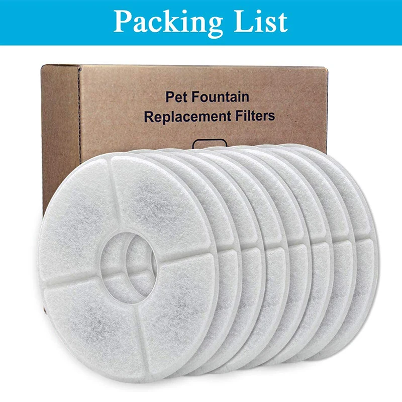 Replacement Activated Carbon Filter For Cat Water Drinking Fountain Replaced Filters Flower For Pet 1005005606249447