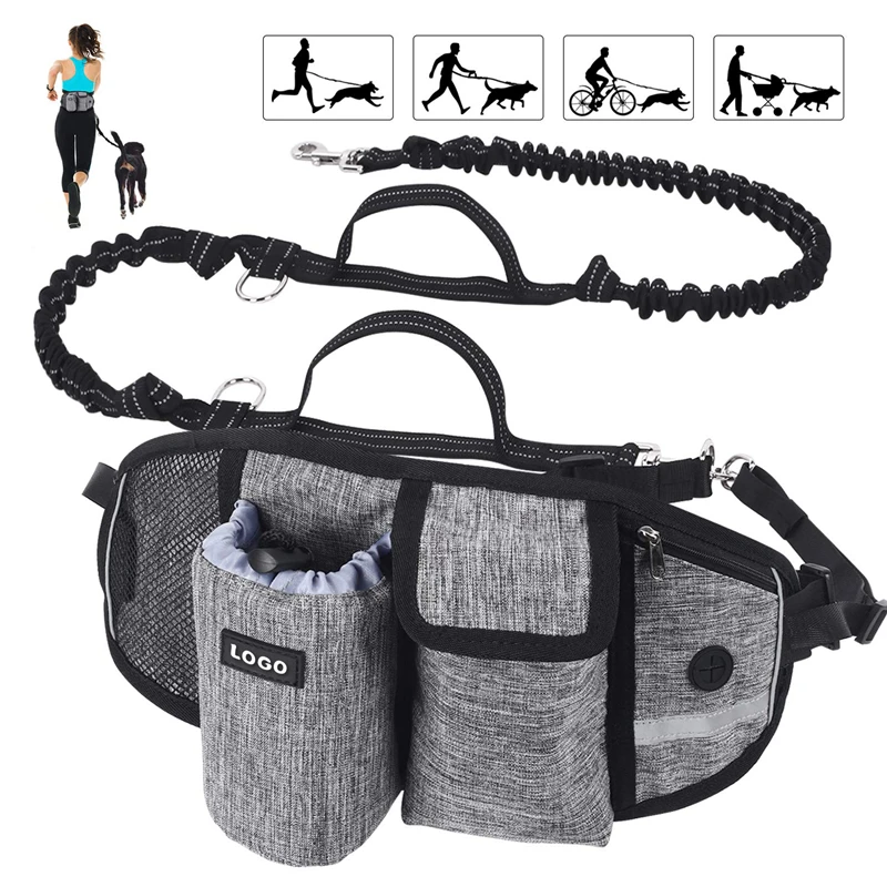 Pet Dog Training Waist Bag Dogs Treat Bag Hands-free Sports Multifunction Outdoor Walk Dog Leash 1005005684972931