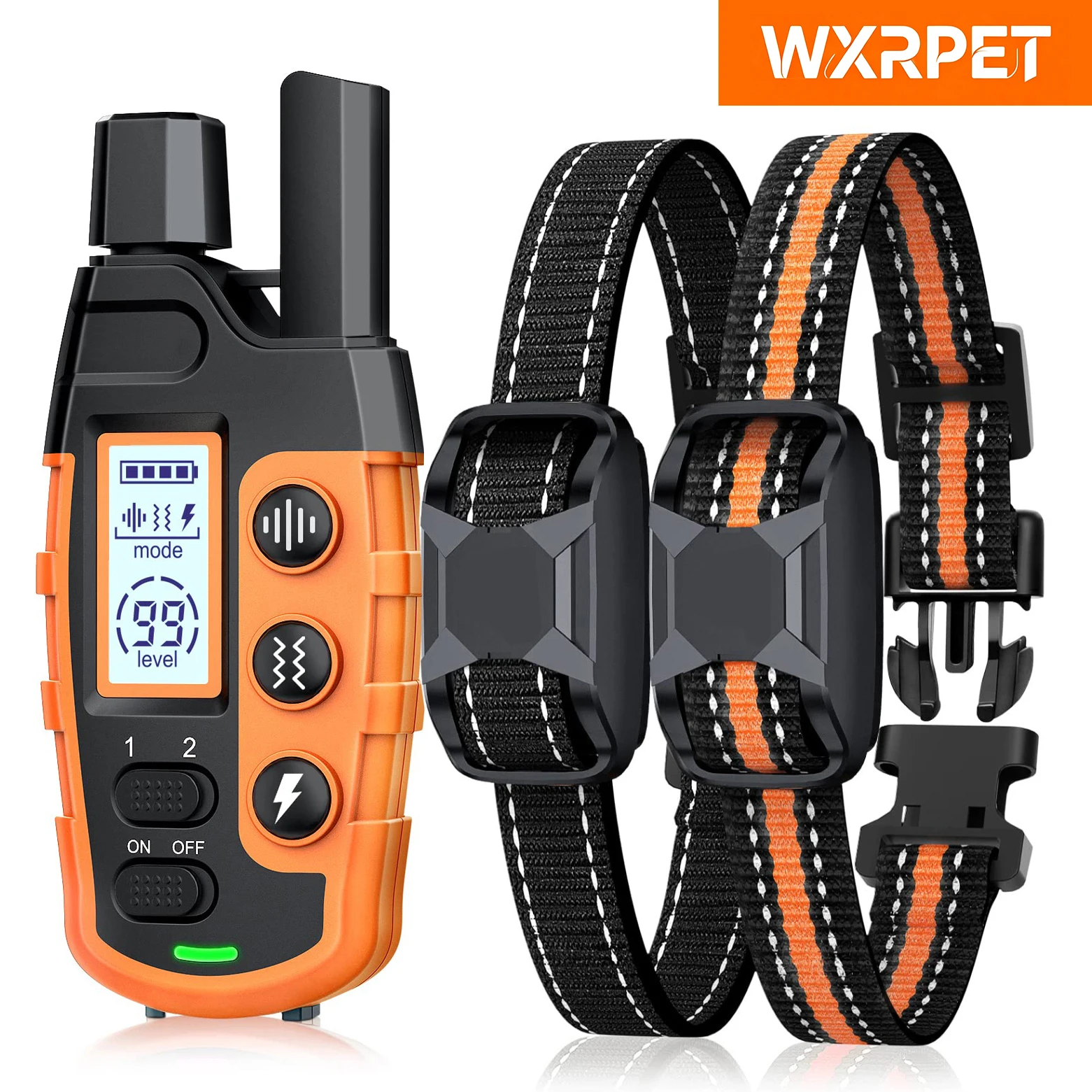 3300Ft Electric Dog Training Collar Remote Control Waterproof Pet BehaviorFor 5-120lbs Puppy With 1005005855780087