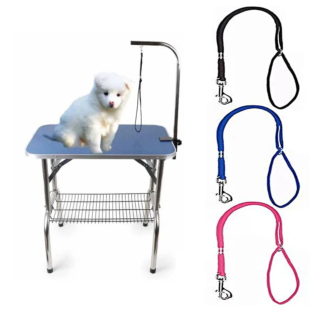 Adjustable Durable Dog Leash Nylon Pet Noose Loop Lock Clip Harness Dogs Grooming Table Arm Bath 1005005858220323
