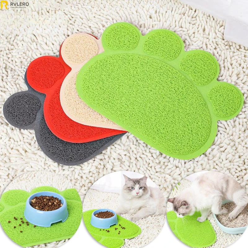 Cat Litter Mat Pet Meal Pad Anti Dirt Prevent Slippery Cushion Anti Jamming Foot Splashing Sand Rug 1005006172523077