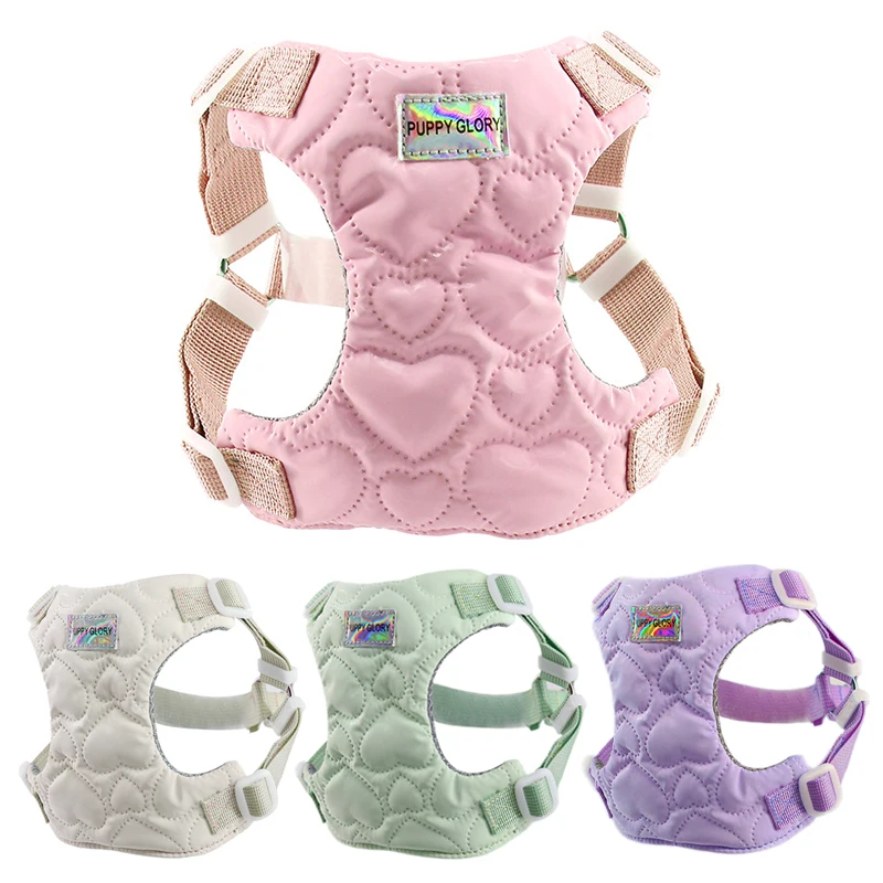 Lightweight Dog Harness Waterproof Puppy Vest Harness For Small Medium Large Dogs Bulldog Cute Love 1005006339080850