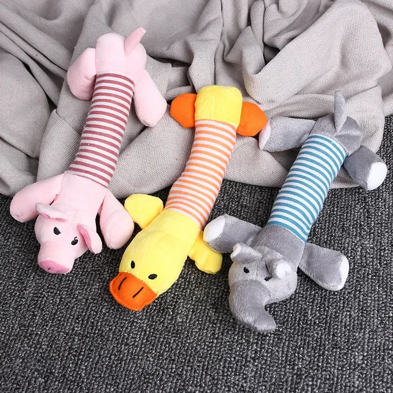 Squeak Pet Dog Toy Plush For Dogs Supplies Fit for All Puppy Pet Sound Toy Funny Durable Chew Molar 1005006368220028