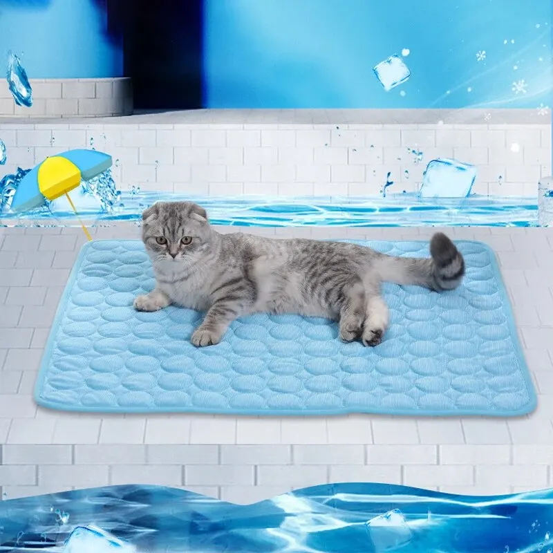 Pet Ice Mats Summer Cat Dog Sofa Nest Bed Cooling Sleeping Pad for Small Dogs Pets Durable Sofa 1005006507416848
