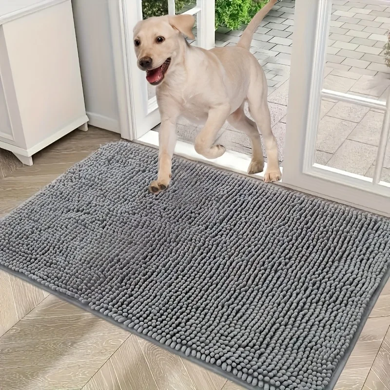 Dog doormat quick-drying microfiber, absorbs moisture and dirt, non-slip, machine washable 1005006772517077