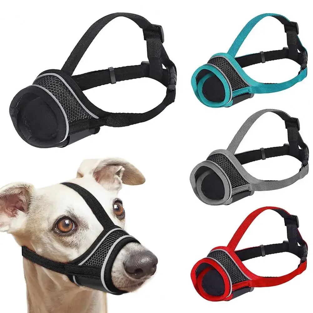 Dog Muzzle Breathable Adjustable Comfortable Pet Muzzle Anti-chewing Anti-biting Dog Muzzle Pet 1005006778759196