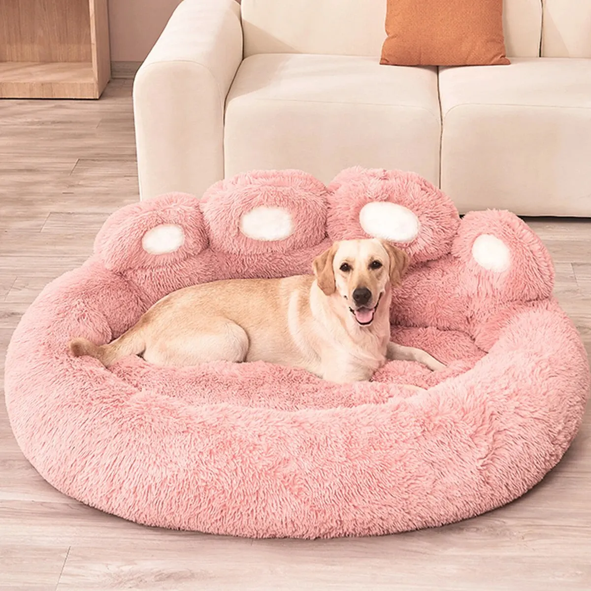 Dog Bed Winter Cat Pet Sofa Cute Bear Paw Shape Comfortable Pet Sleeping Beds For Small Medium 1005006794170093
