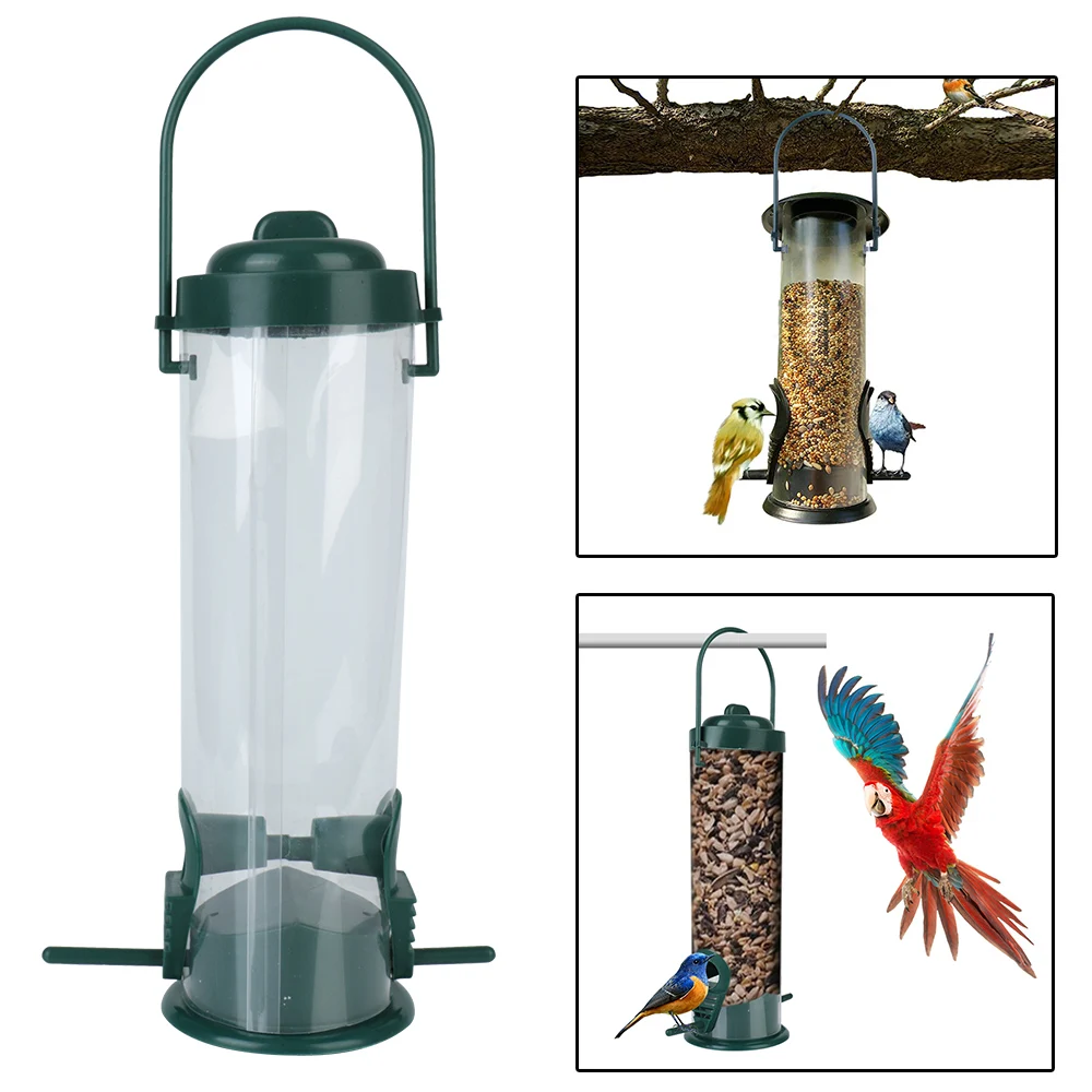 Hanging Bird Feeder Pet Supplies Outdoor Decoration Wild Bird Seed Feeder Garden Paddock Bird 1005006797528029
