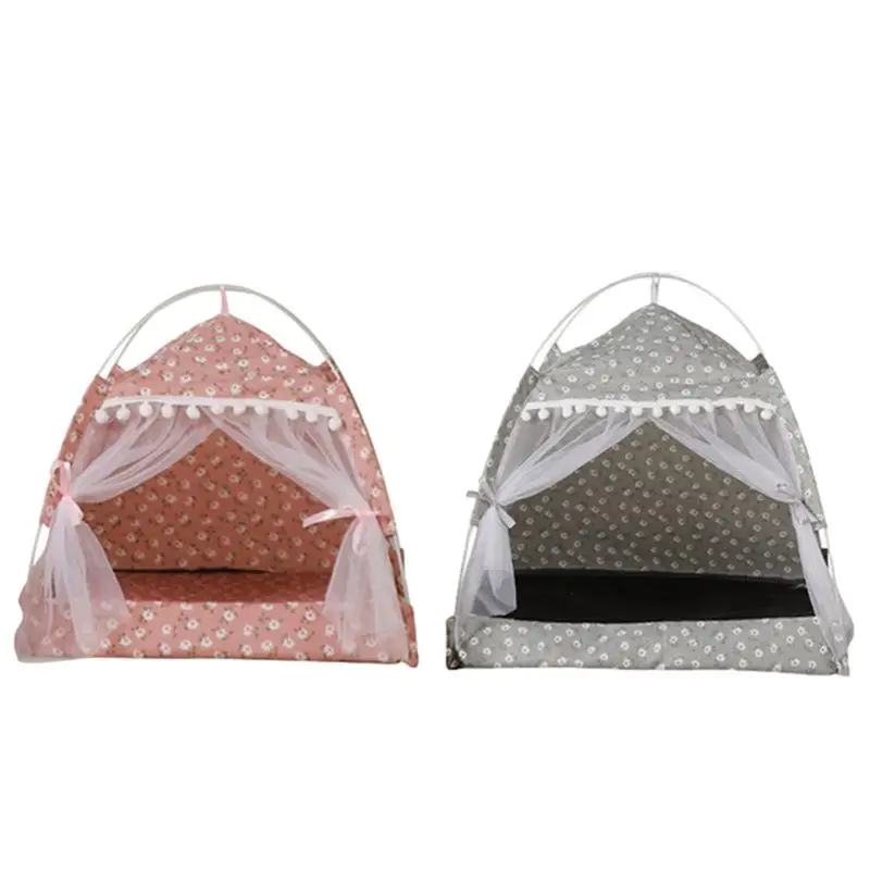 Cat Nest Portable Folding Pet Tent Cat House Cage for Cat Tent Playpen Puppy Kennel Easy Operation 1005006841844828