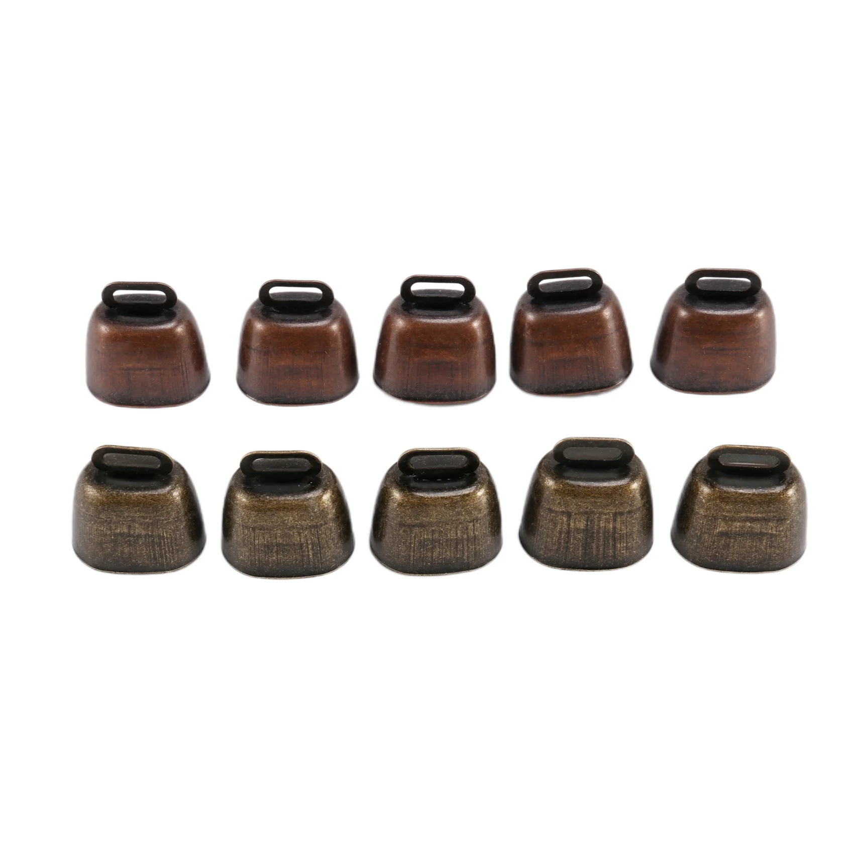 10PCS Cow Horse Sheep Grazing Small Brass Bells, Cowbell Retro Bell for Horse Sheep Grazing Copper 1005006850463313