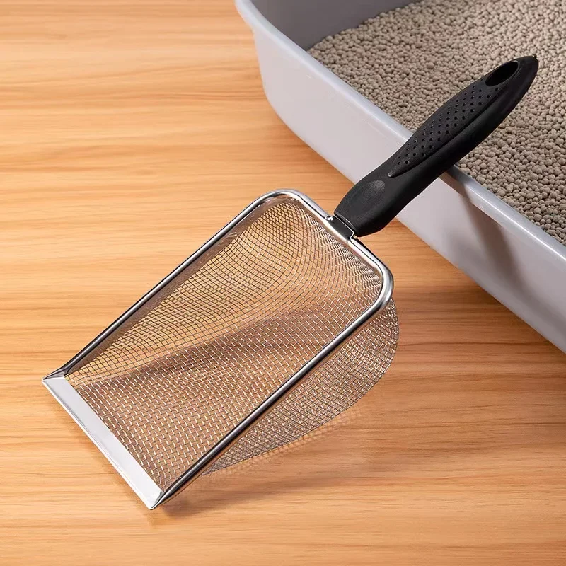 Durable Stainless Steel Litter Scooper, Ergonomic and Easy to Clean for Cats & Dogs 1005007184078388