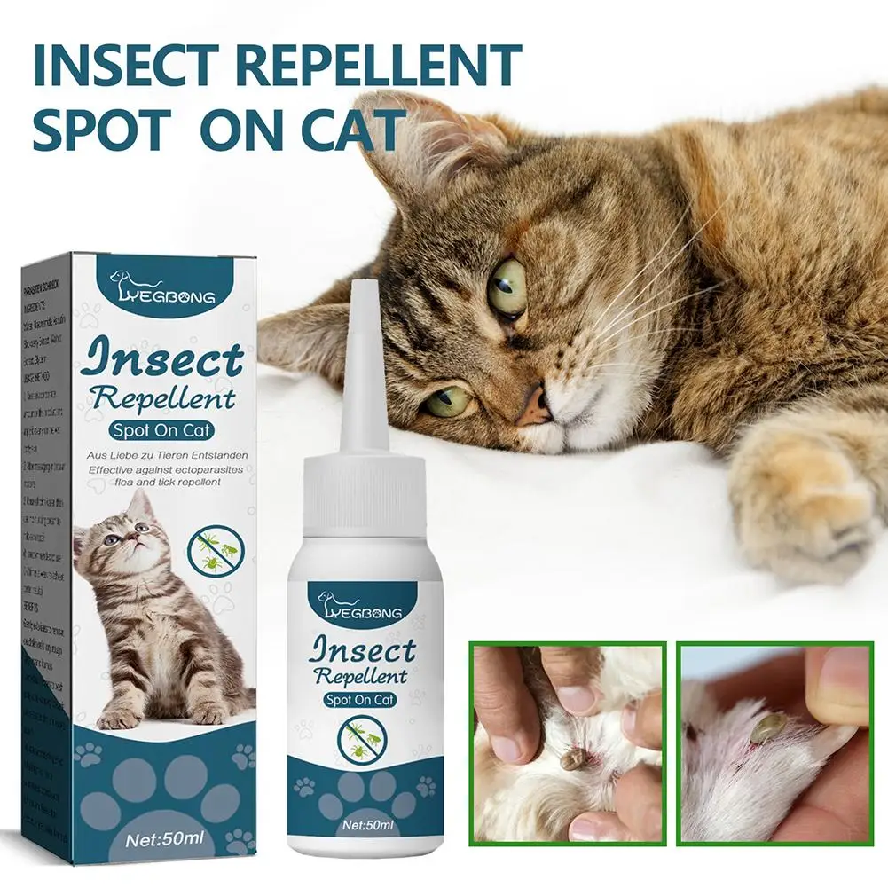 Pet Flea Killer Drops Anti Fleas Cats Ticks Lice Mite Treatment Removal Dogs Ringworm Itching Pet 1005007196753463