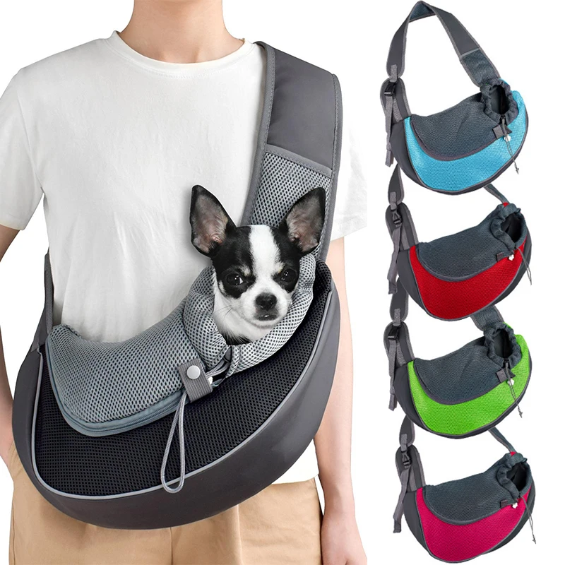 Pet Cat Dog Carrier Backpack Travel Tote Shoulder Bags Mesh Sling Carry Pack Pet Carrying Supplies 1005007224457415