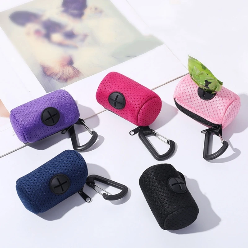 Dog Poop Pickup Bag Holder Pet Waste Bag Dispenser for Dog Pooper Cleaning Tool 1005007288003363