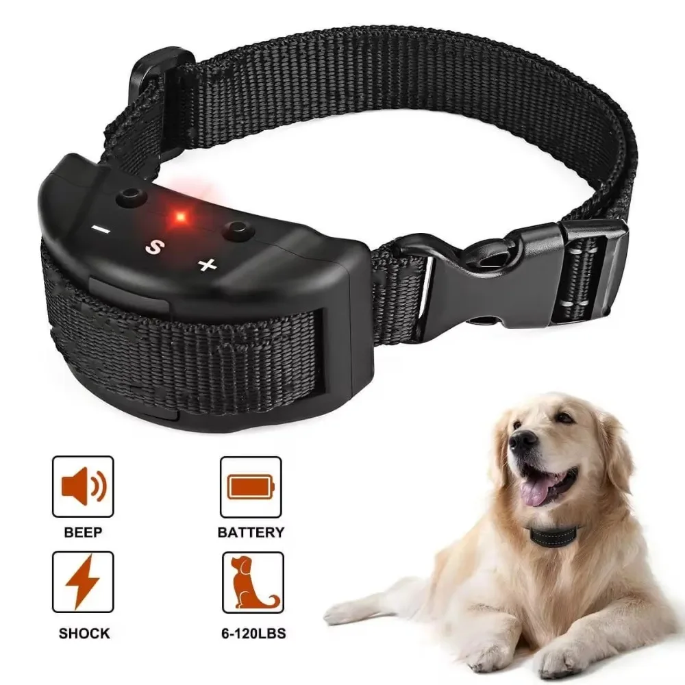 Electric Anti Bark CollarTraining for Indoor Outdoor Little Dogs Teaching Tool Small Pet Dog No 1005007348870563