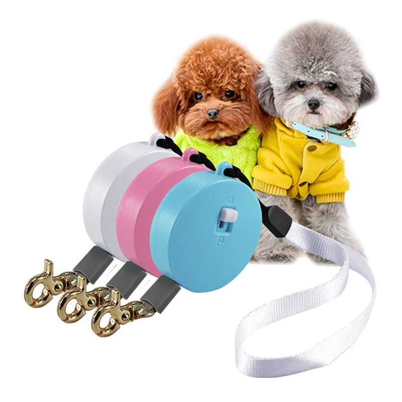 Retractable 2M Dog Leash Automatic Portable Easy Carry Extending Rabbit Hamsters Leash for Puppy 1005007370566261