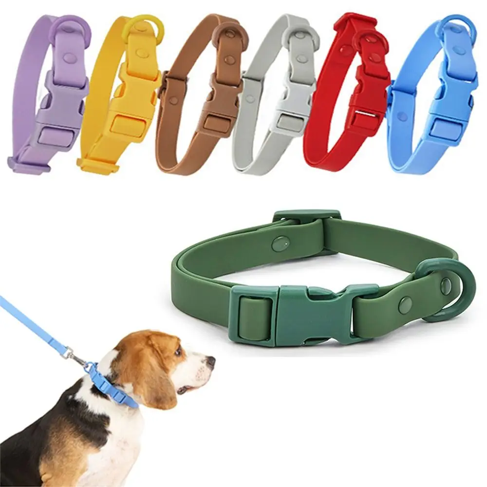 Elastic Webbing Pet Collar Pet Identification Adjustable Waterproof Dog Collar No Pull Quick 1005007450326853