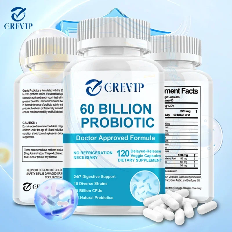 Billion Probiotics - Contains Prebiotics and Digestive Enzymes to Promote Healthy Digestion 1005007485886288
