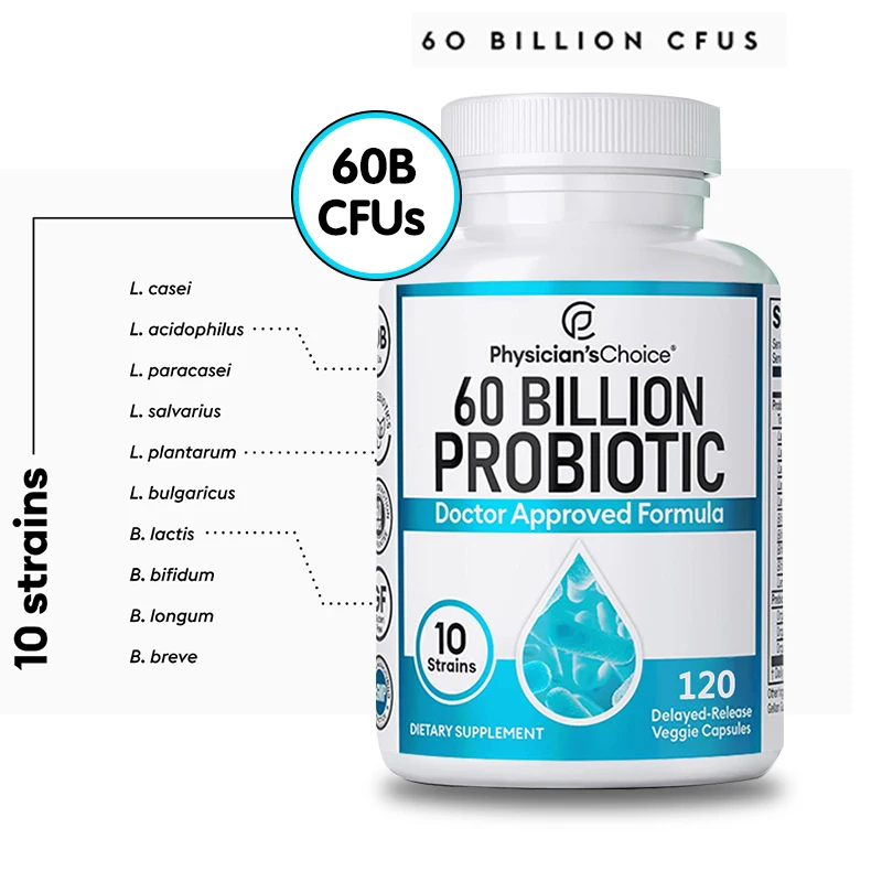 Billion Probiotics, Promotes Overall Digestive Health, Immunity, Gut Health 1005007529945747