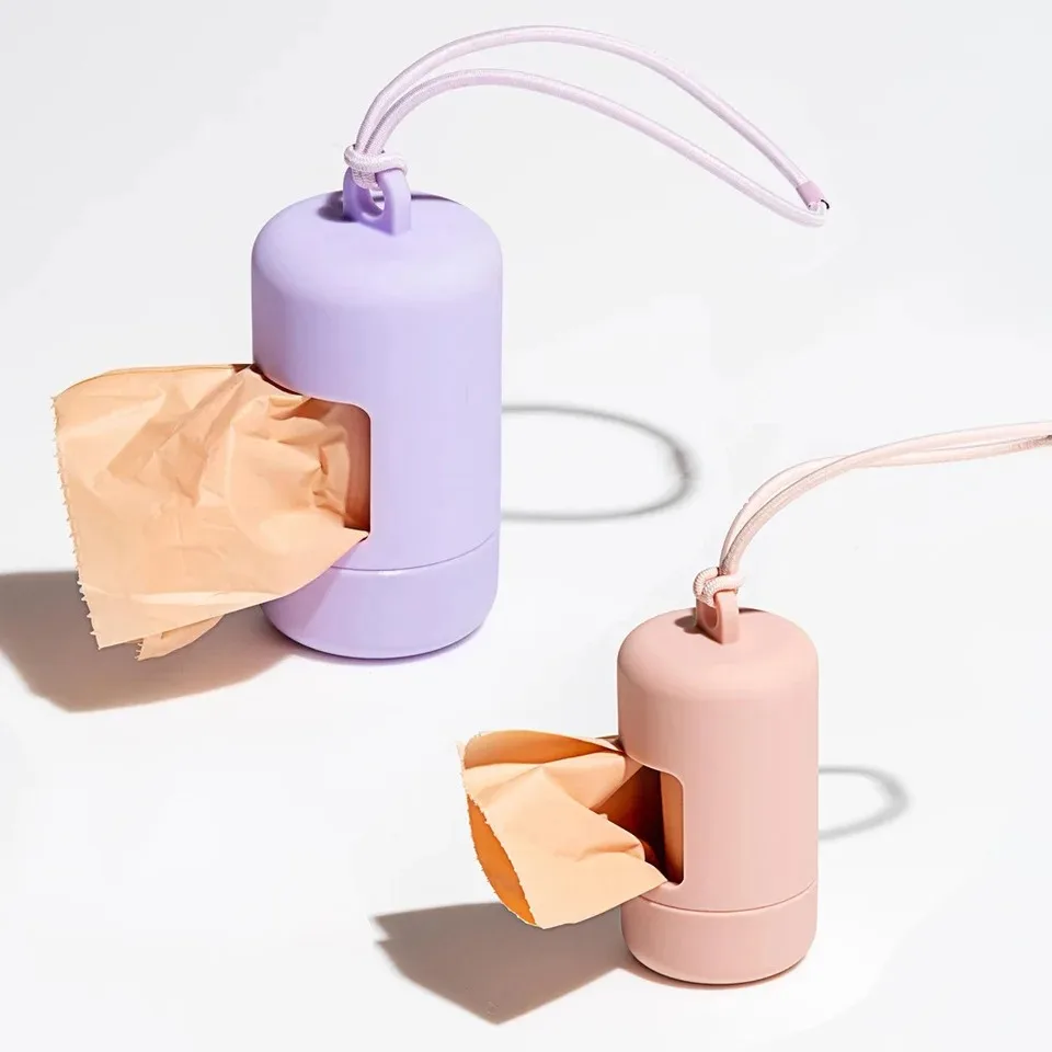 Dog Poop Bag Carrier Portable Pet Waste Bag Dispenser Luxury Stylish Dog Garbage Holder Dispensers 1005007656156924