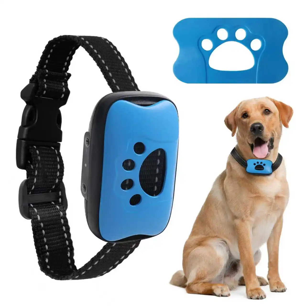 Pet Dog Anti Barking Device USB Rechargeable Dogs Training Collar Ultrasonic Stop Barking Vibration 1005007802508560