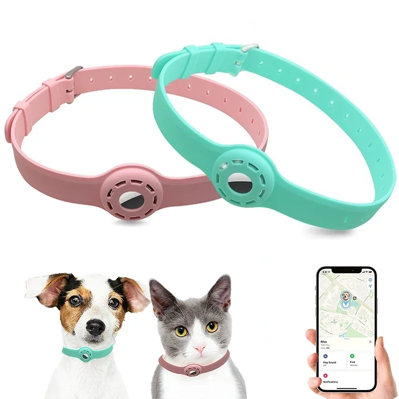New Silicone Anti-Lost Pet Cat Collar for the Apple Airtag Protective Tracker Anti Lost Positioning 1005007962919203