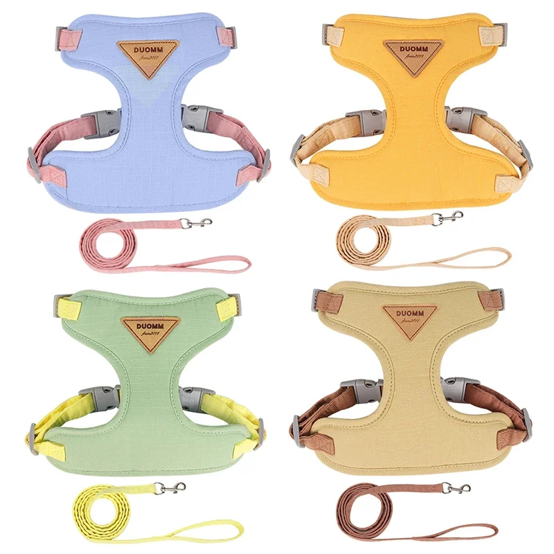 Cat Harness Leash Set Adjustable Puppy Harness Vest Escape Proof Kitten Chest Strap Chihuahua Pug 1005007980655618