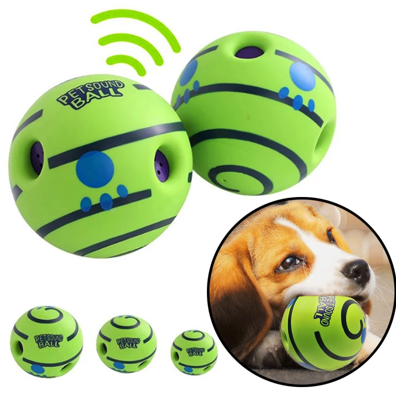 Pet Dog Toy Ball Wobble Wag Interactive Dog When Rolled Shaken Funny Indoor or Outdoor Play 1005008098165486