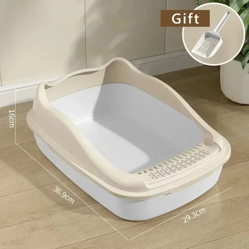 Cat Litter Box Small Size Pet Sandbox for Kitty Anti-Splash Cats Toilet 1005008184170691