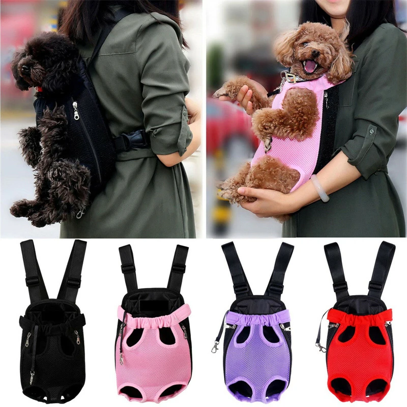 Adjustable Cat Carrier Bag Pet Double Shoulder Backpack Portable Outdoor Travel Camping Hiking 1005008207033999