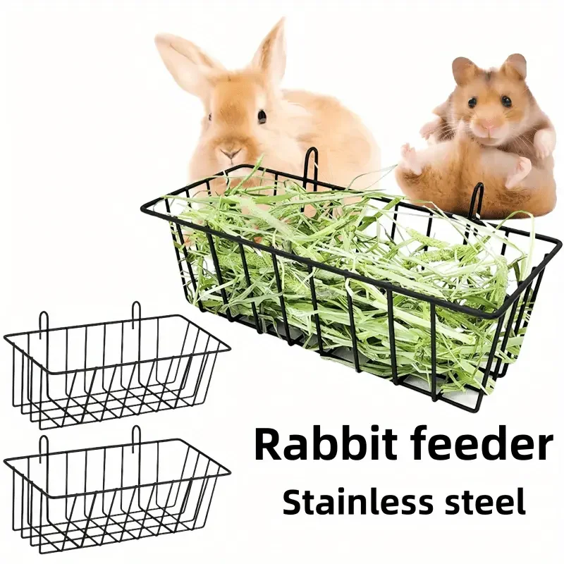 Rabbit Food Basket Grass Rack Rabbit Grass Frame Hay Feeder Rabbit Spring Grass Hay 1005008303722042