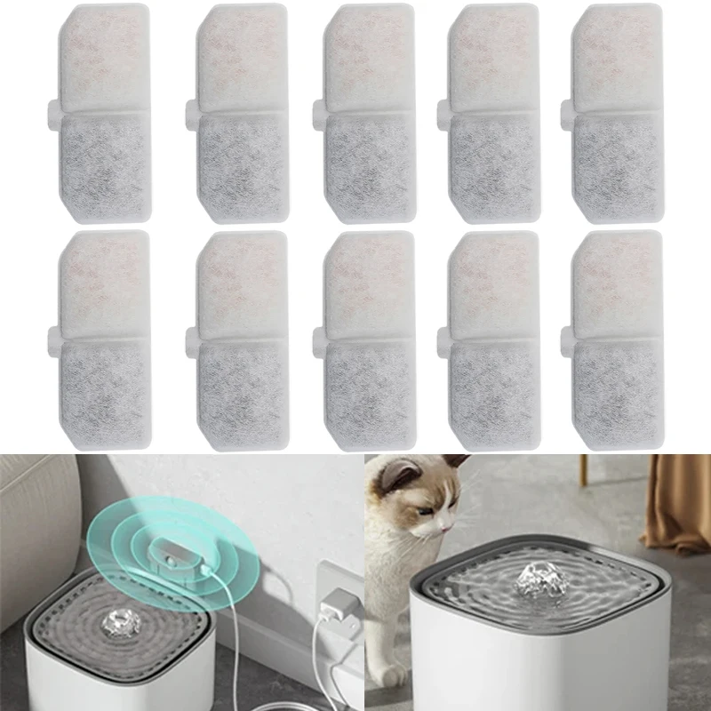 Cat Water Fountain Filter Cotton Smart Automatic Pet Dog Water Dispenser Replacement 1005008347558617