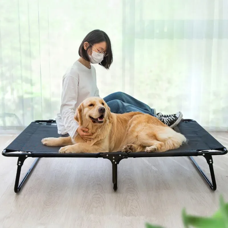 Dog Bed Breathable Dog Beds for Large Dogs Camping Sleeping Mats Kennel Anti-Moisturizing Chew 1005008582437031