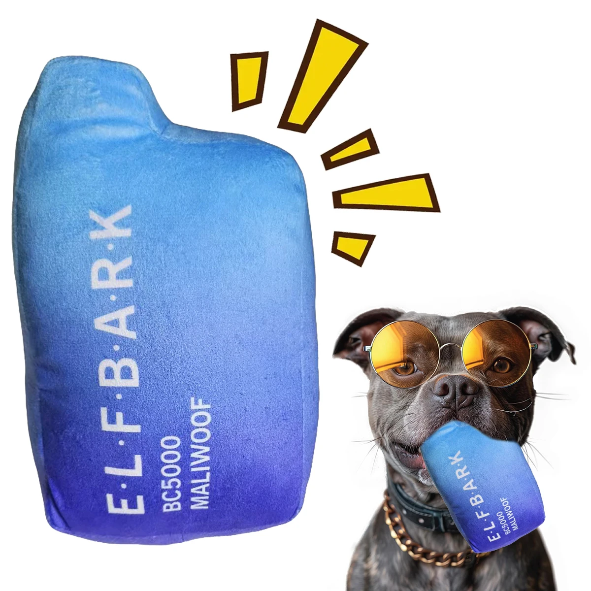 Funny Dog Toys with Squeaker, Funny Cute Parody Dog Toys, Puppy and Dog Toys for Small 1005008633699800