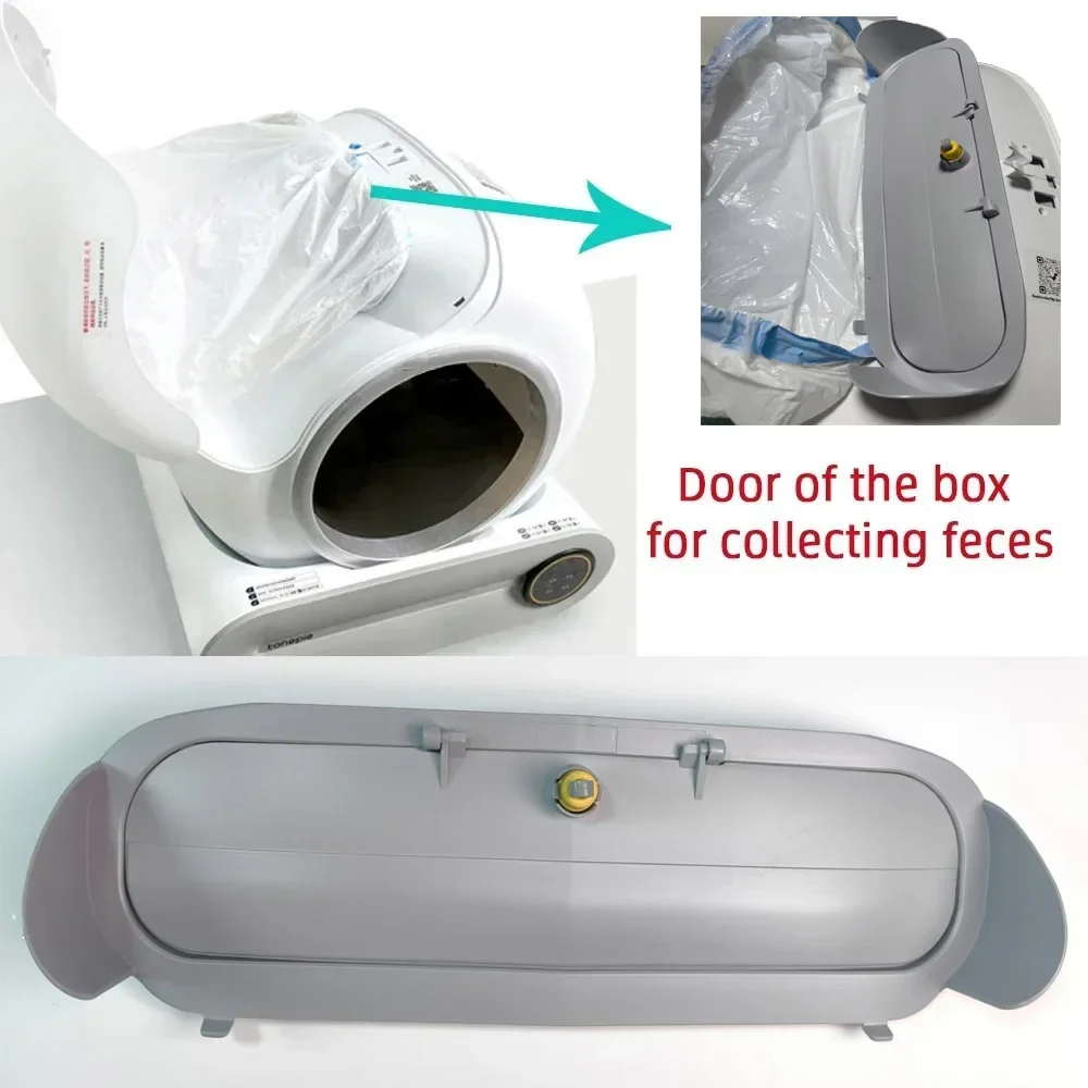 Automatic Cat Litter Box Accessories Litter Filter Bin Door Replacement Prevent Backflow 1005008650916933
