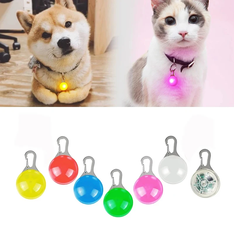 Pet Dogs Glowing Collars Cat Dog Pendants Decoration Puppy Flashing Led Collar Night Luminous Pet 1005008669996021
