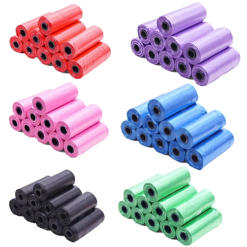 Dog Poop Bag for Dog Pets Waste Garbage Bags Carrier Biodegradable Clean-Up Bag Waste Pick Up Pets 1005008684347163
