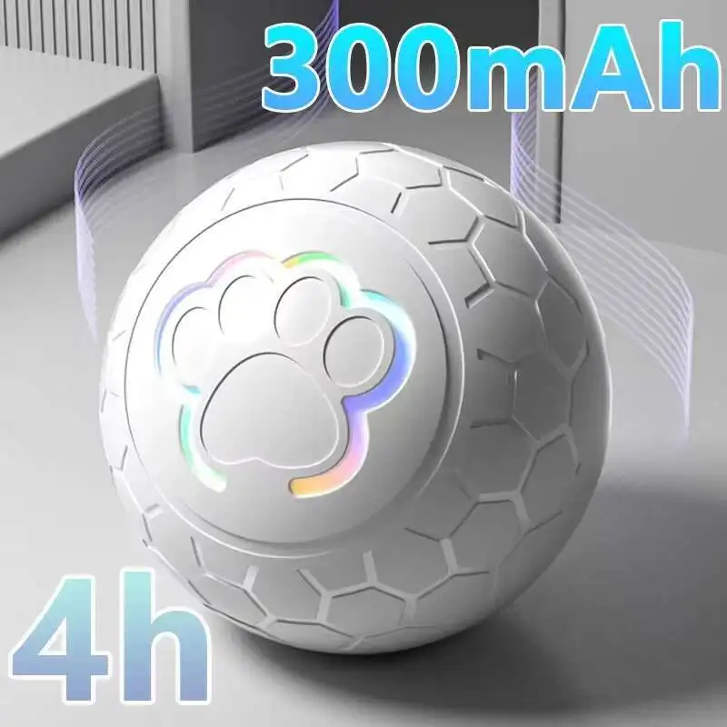 Smart Dog Toy Ball Electronic Interactive Pet USB Automatic Bouncing Rolling Toy Ball 1005008713052772