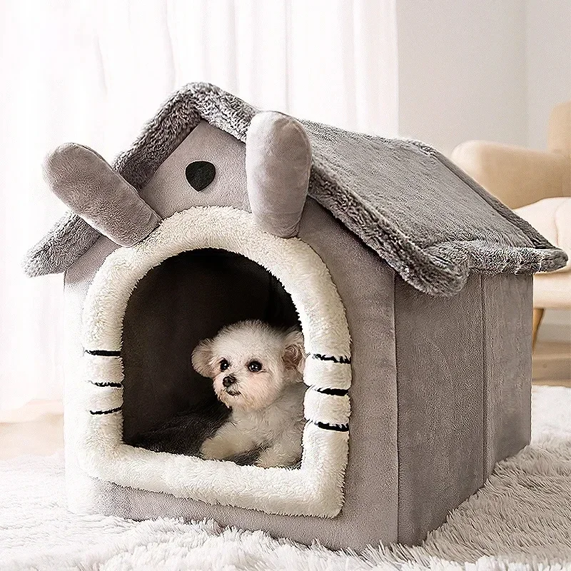 Folding Houses for Small and Medium Sized Dogs and Cats, Mattresses, Pet Products, Puppy Baskets 1005008843519378