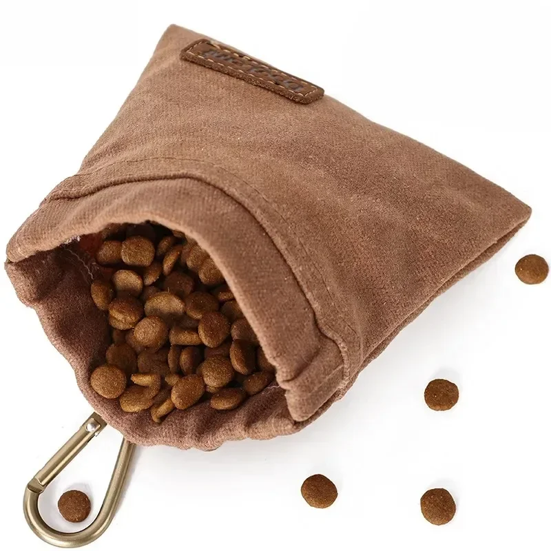 Dog Training Snack Bag Outdoor Travel Pet Dog Treat Pouch Portable Oil Resistance Food Dispenser 1005008843771763