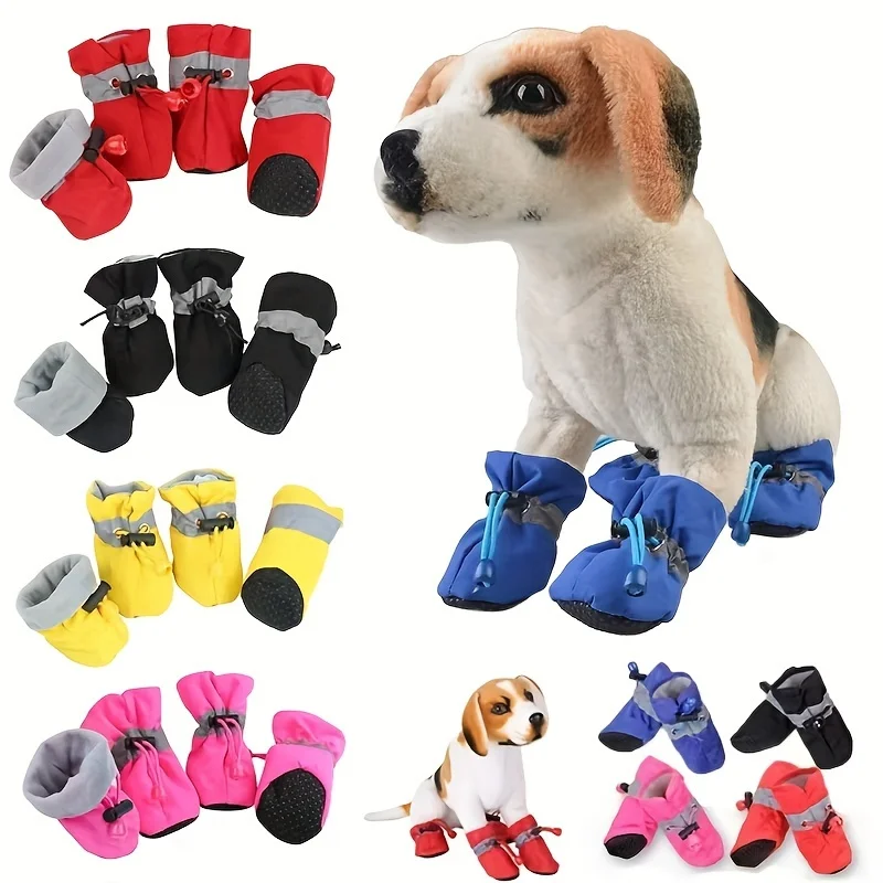 Waterproof Soft Bottom Dog Boots Pet Dog Shoes Puppy Outdoor for Cat Chihuahua Rain 1005008965980605