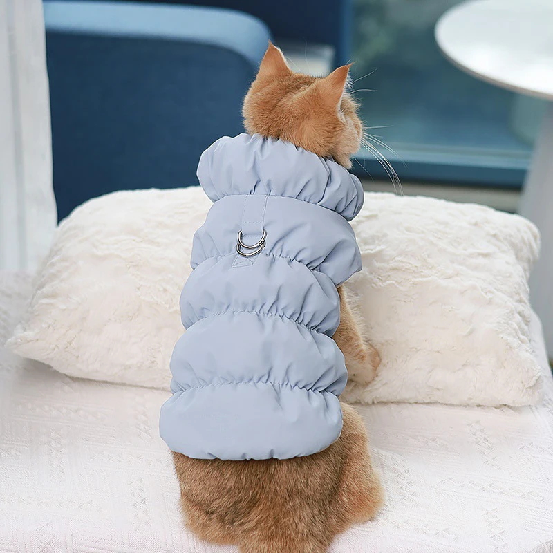 Dog Clothes with Warm Straps Cotton Jackets Pet Two-Legged Jackets Medium-Sized 1005009045980645
