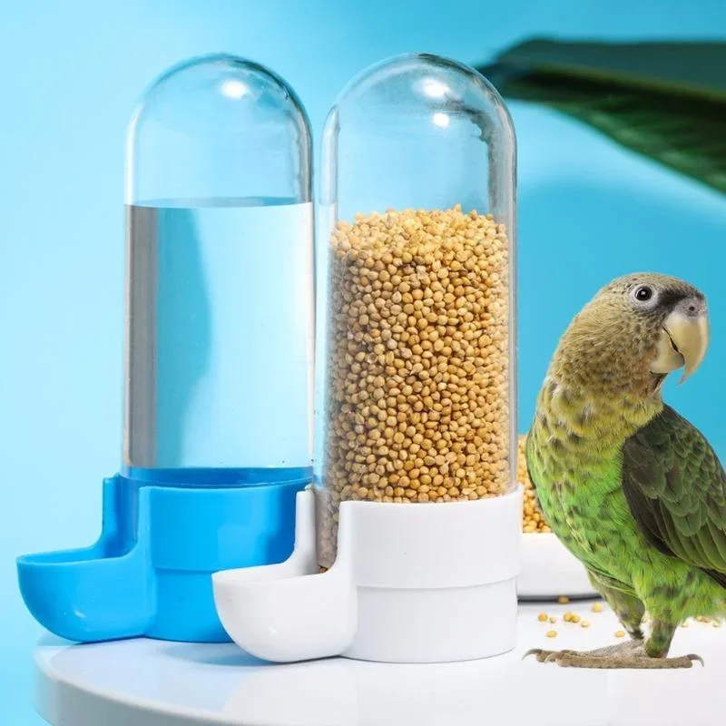 Bird Water Dispenser, Automatic Feeding, Parrot Food Box, Bird Food Can, Birdcage Accessories 1005009053145956