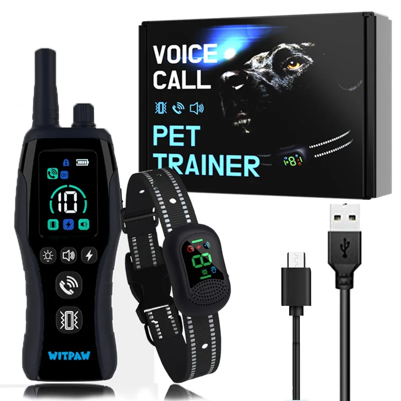 Dog Training Collar with 6500Ft Remote Range 4 Training Modes for Large Medium Small Dogs 1005009065768591