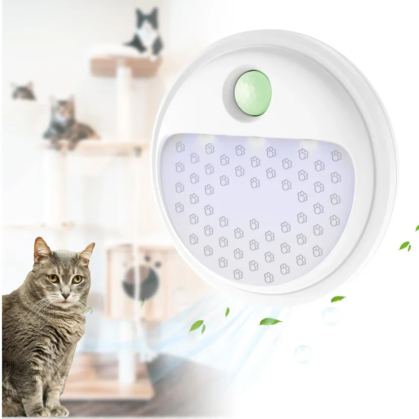 Smart Cat Odor Purifier 4000mAh Rechargeable for Litter Box Deodorizer Pet Toilet Air Dog Deodorant 1005009134868301