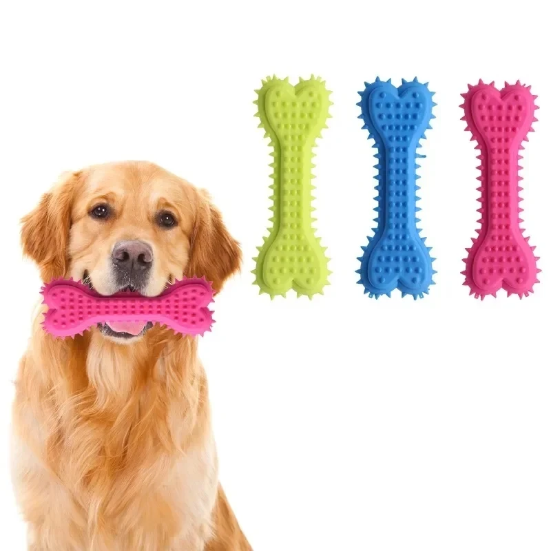 1/3pcs Pet Bone Shaped Dog Chew Toys Teeth Cleaning 1005009143974197
