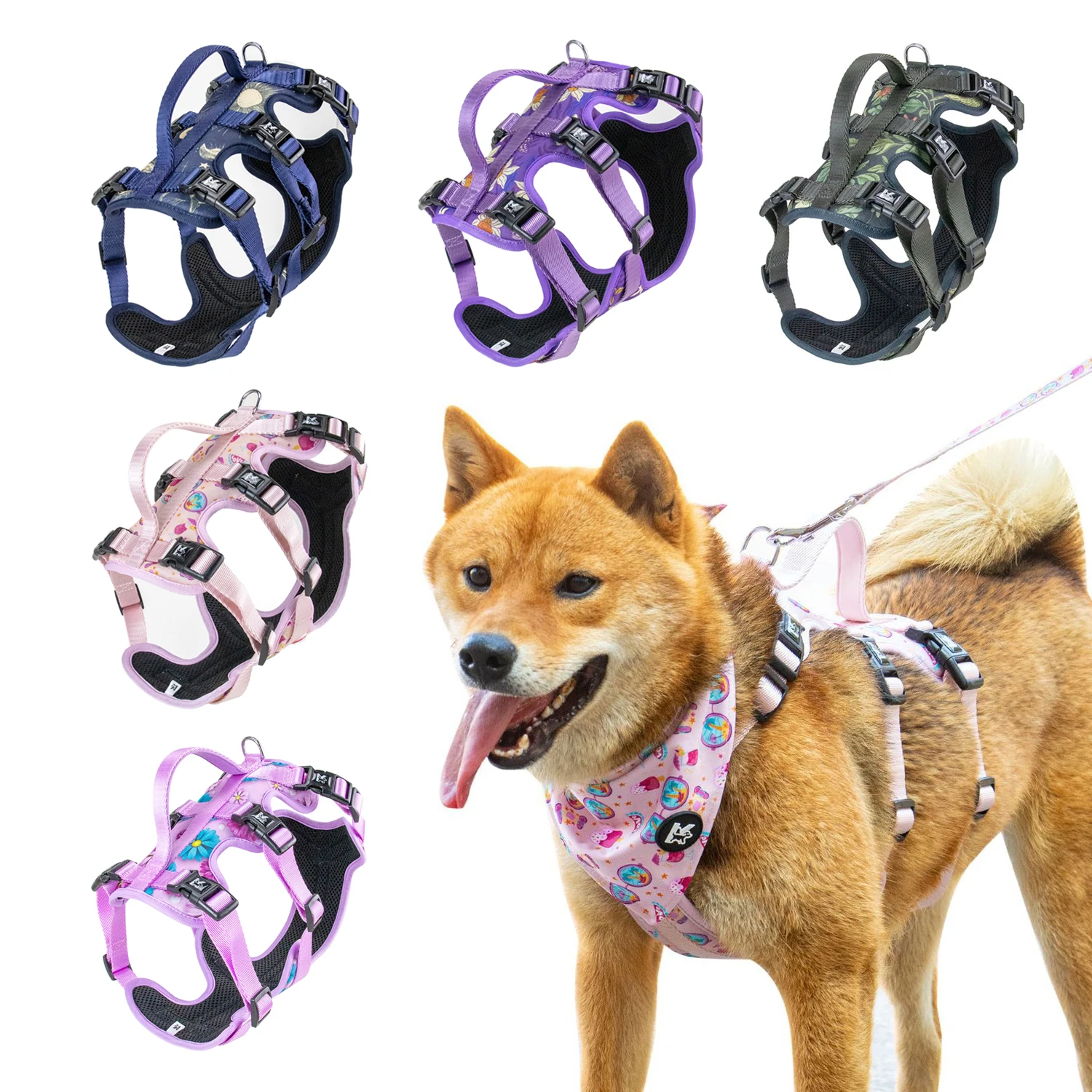 Pet Dog Harness Adjustable Chest Harness for Small Medium Large Dogs Teddy Chihuahua Pet Supplies 1005009178948362